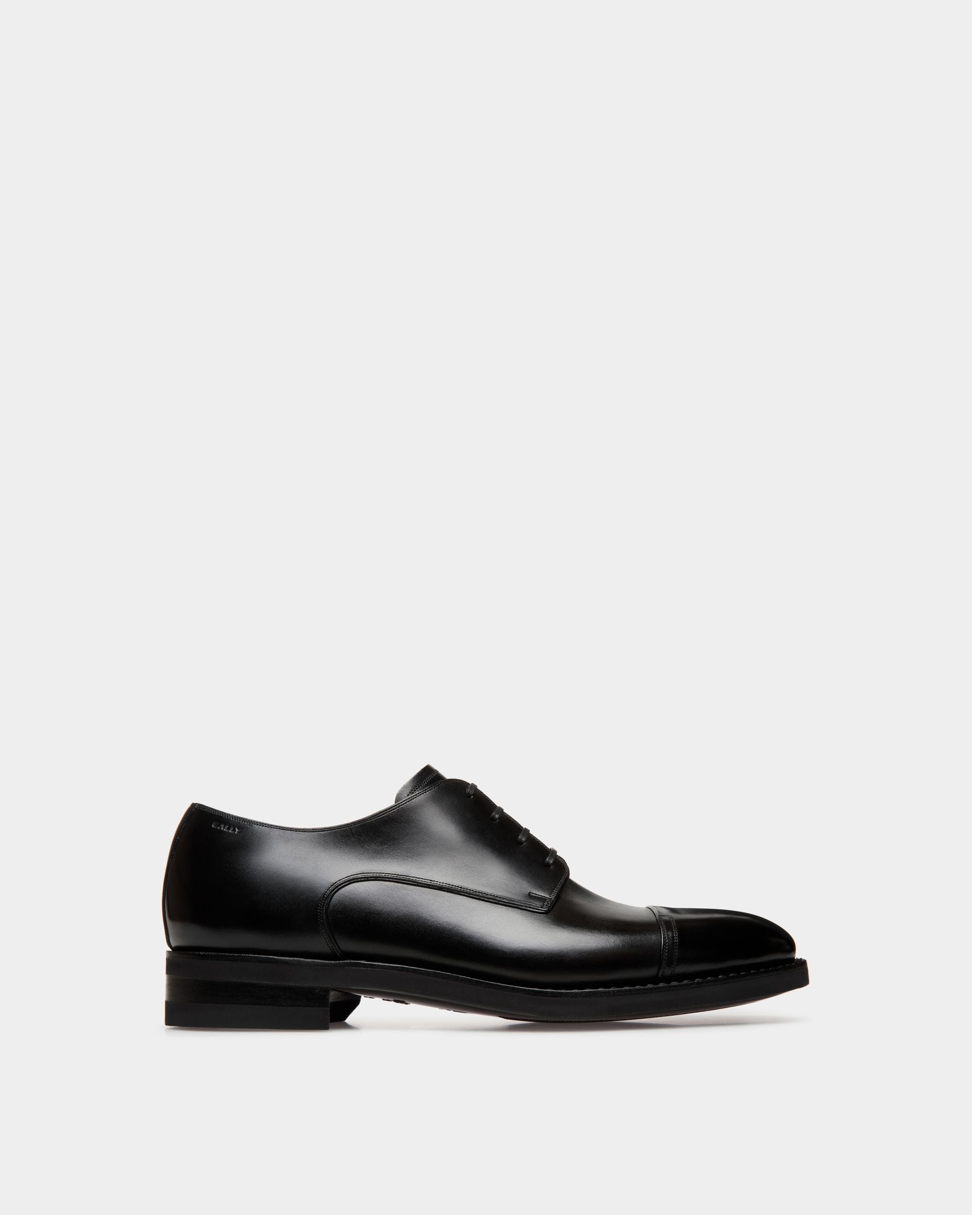 Scribe Un Derby In Black Leather