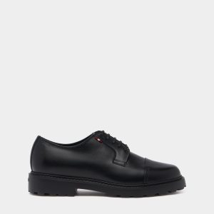 Gusto Derby in Black Leather