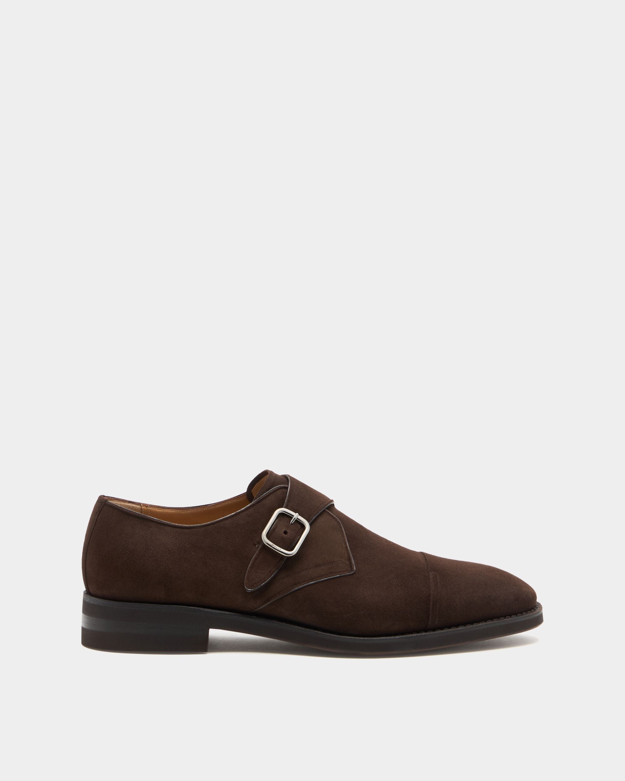 Scribe Un Monk in Ebano Suede