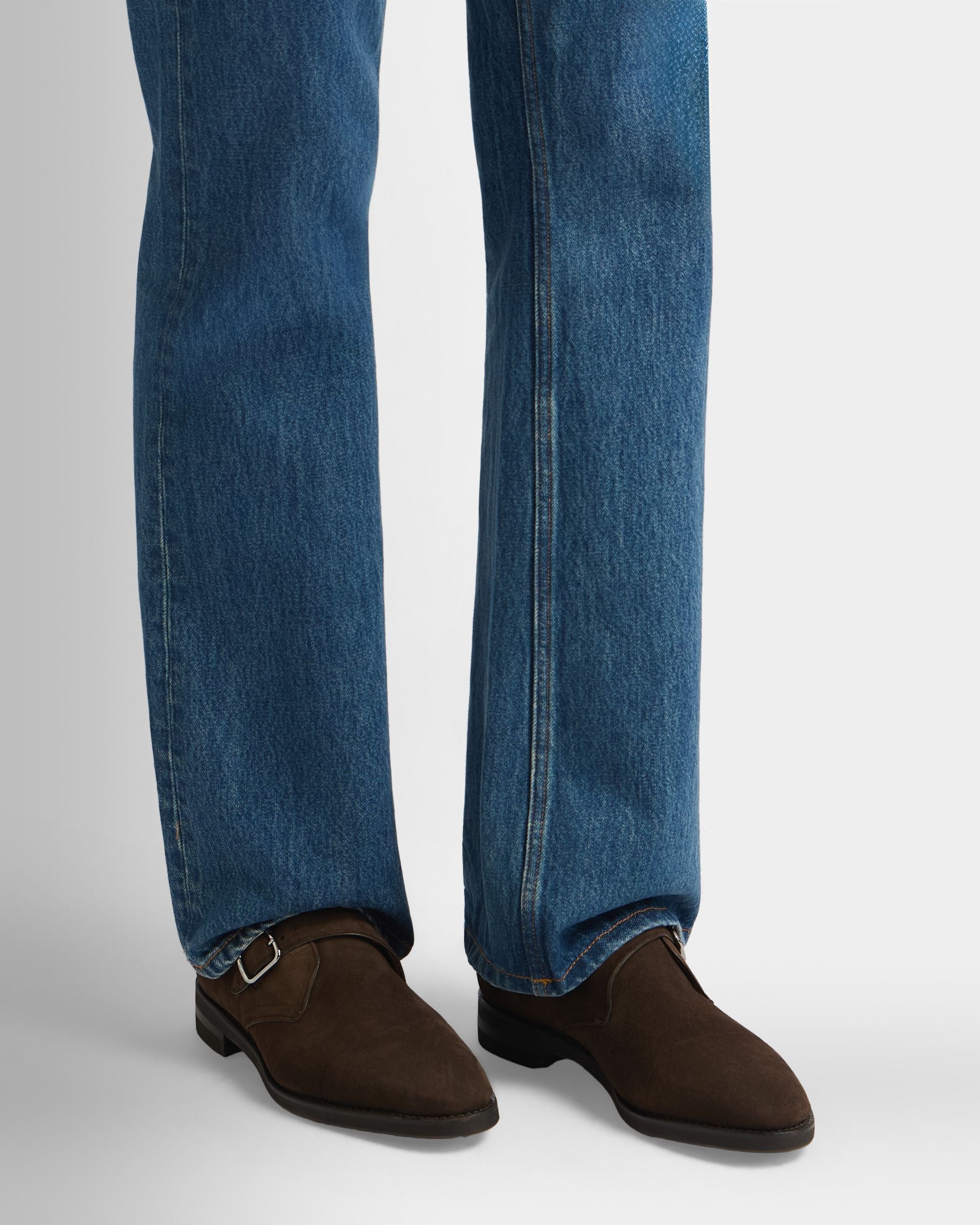 Scribe Un Monk in Ebano Suede - Image 2