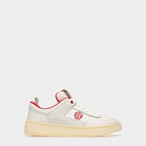 Raise Sneakers In White Leather