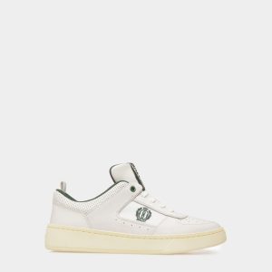 Raise Sneakers In White Leather