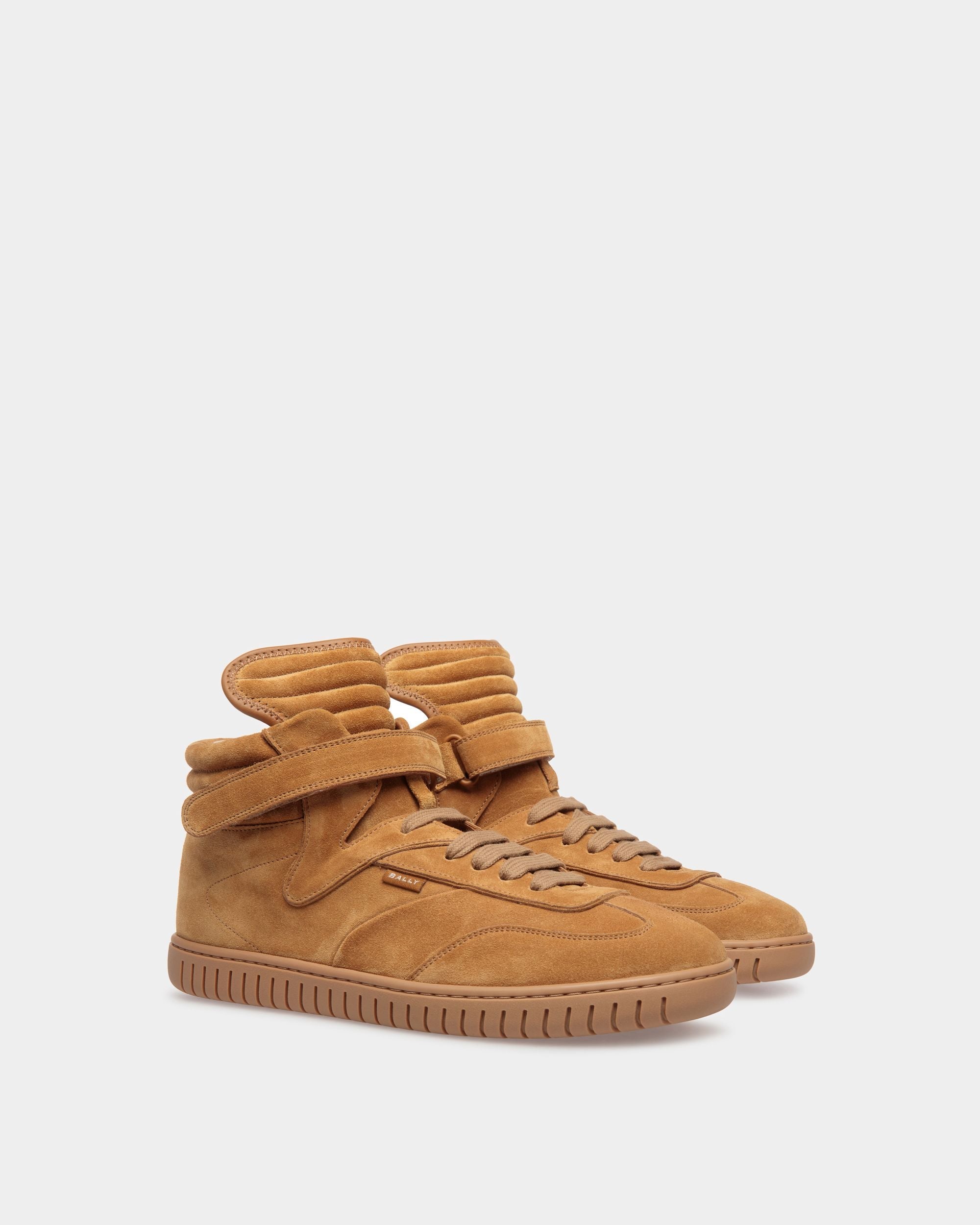 Player Sneakers In Desert And Amber Leather - Image 2