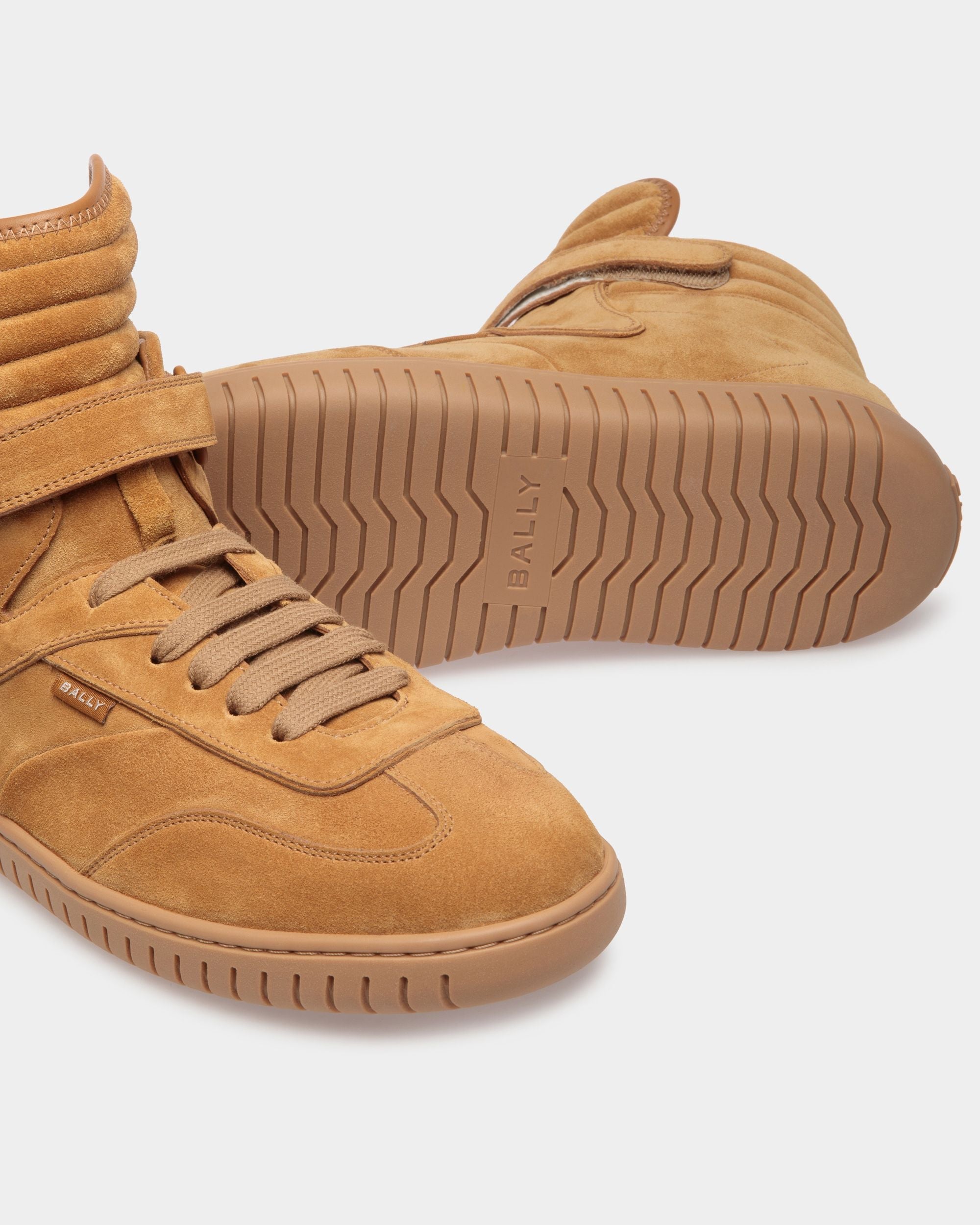 Player Sneakers In Desert And Amber Leather - Image 4