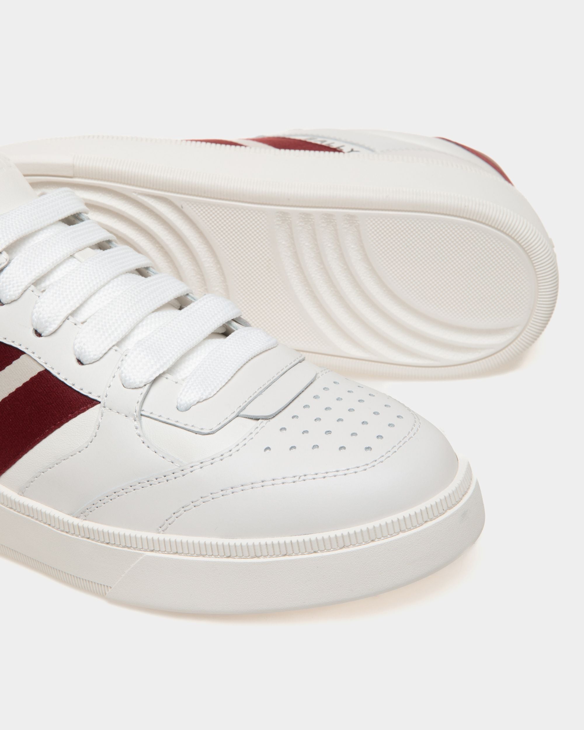 Raise Sneaker In White Leather - Image 5