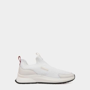 Outline Sneaker In White Knit