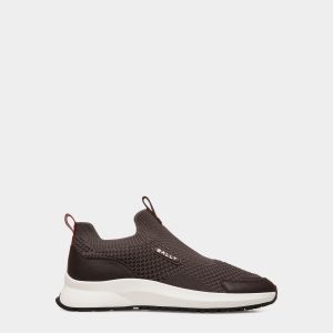 Outline Sneaker in Ebano Nylon