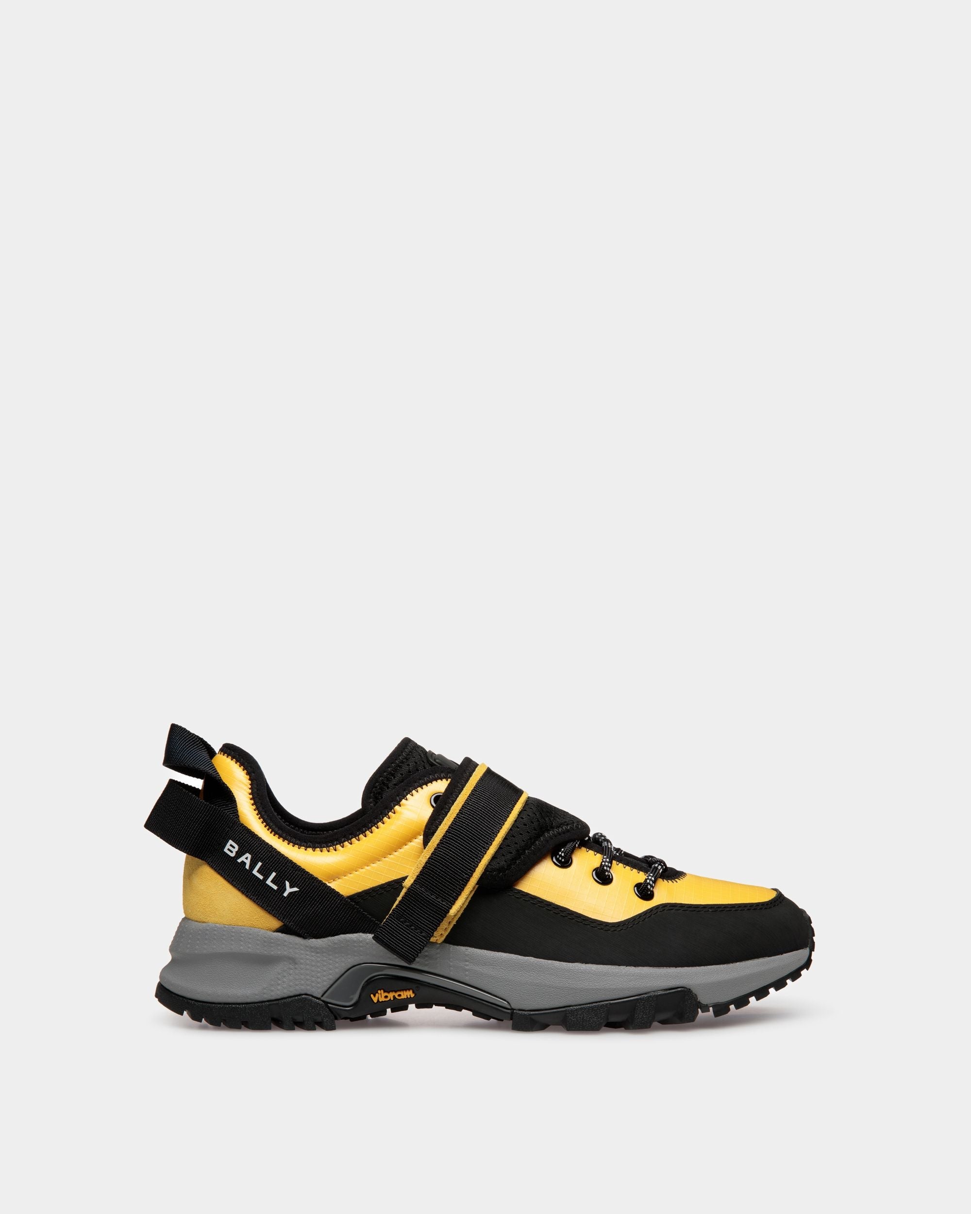 Faster Sneaker In Yellow Nylon