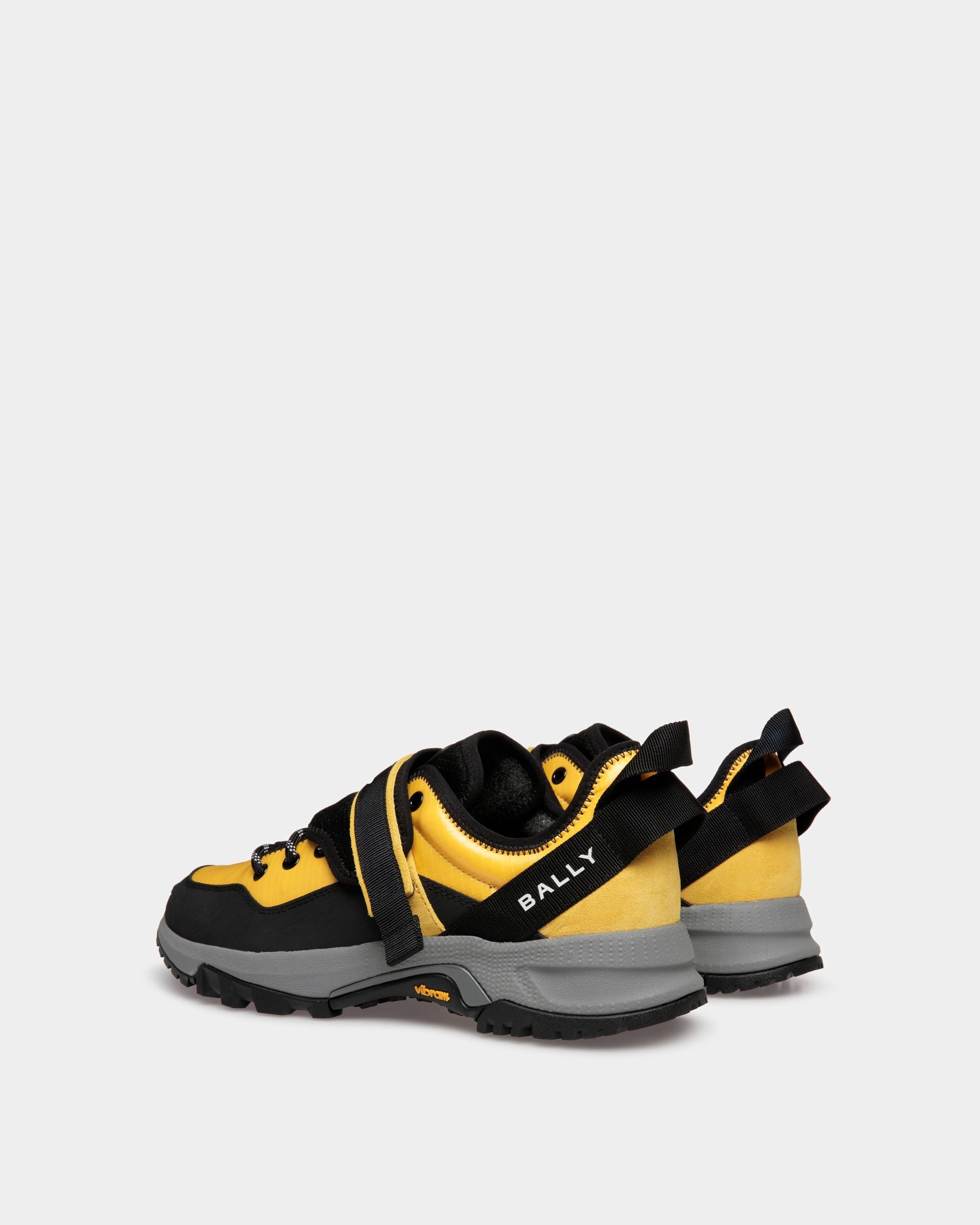 Faster Sneaker In Yellow Nylon - Image 4