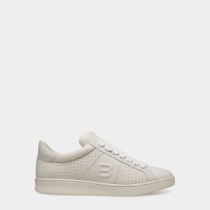 Adrien Brody Travel Collection Sneaker In White Leather