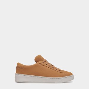 Raise Sneaker in Brown Nubuck Leather