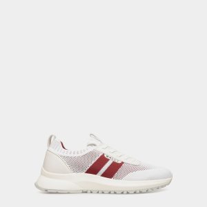 Outline Sneaker in White Knit