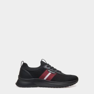 Outline Sneaker in Black Knit