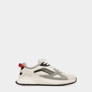 Outline Sneaker in Multicolor Leather and Nylon