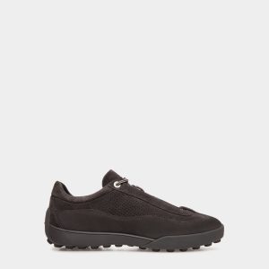 Manto Runner Sneaker in Dark Grey Suede