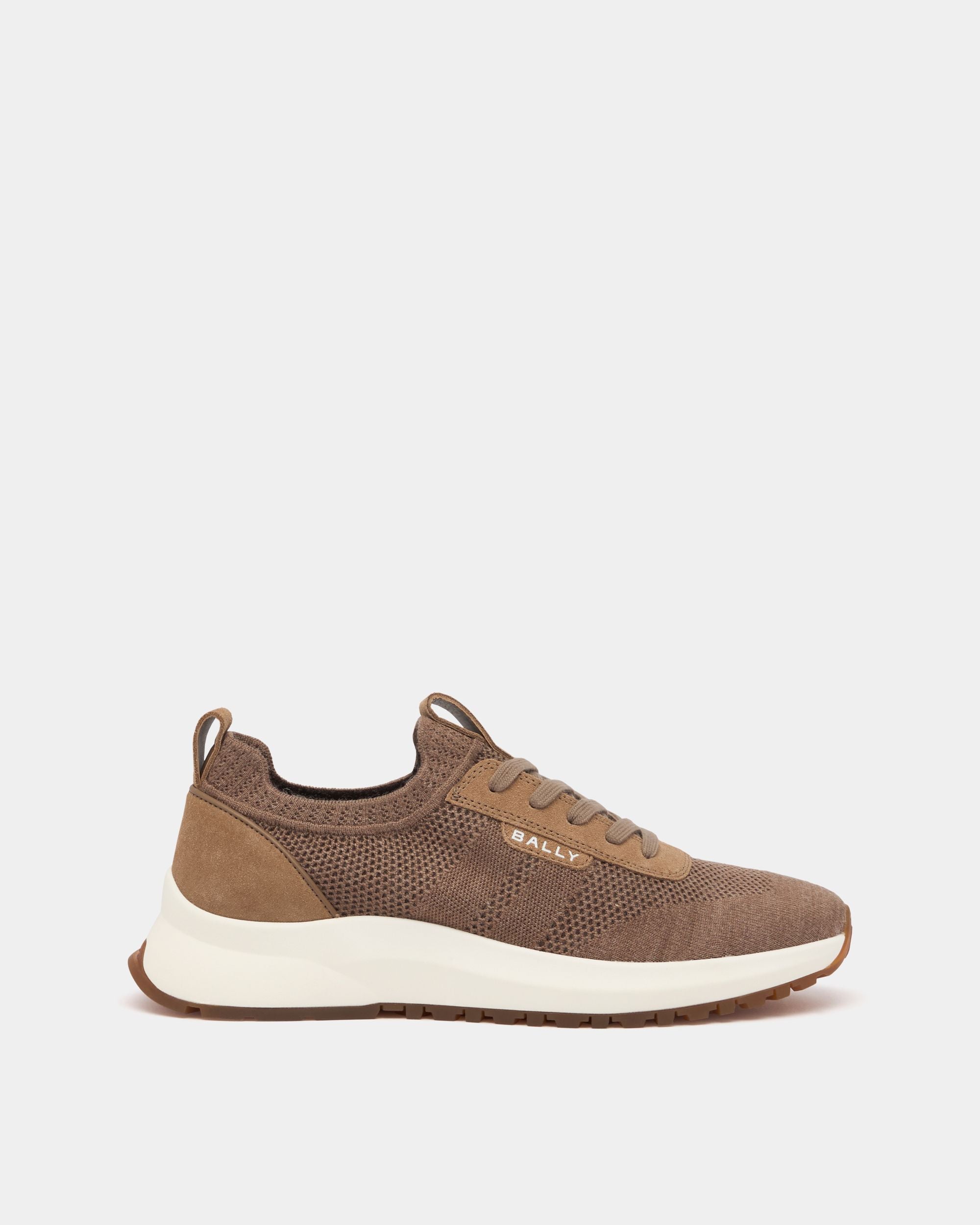 Outline Sneaker in Taupe Fabric