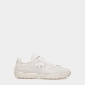 Manto Runner Sneaker in White Leather