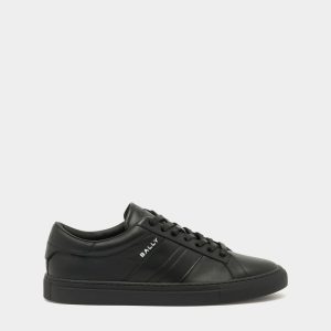 Hedon Sneaker in Black Leather