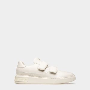 Maylor Leather Sneakers In White