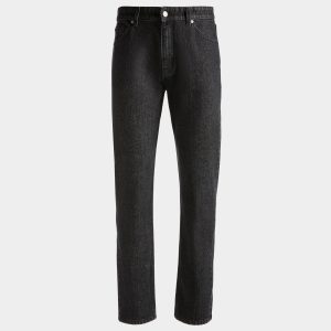 5-Pocket Pants In Grey Cotton