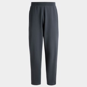 Drawstring Sweatpants In Stone Cotton