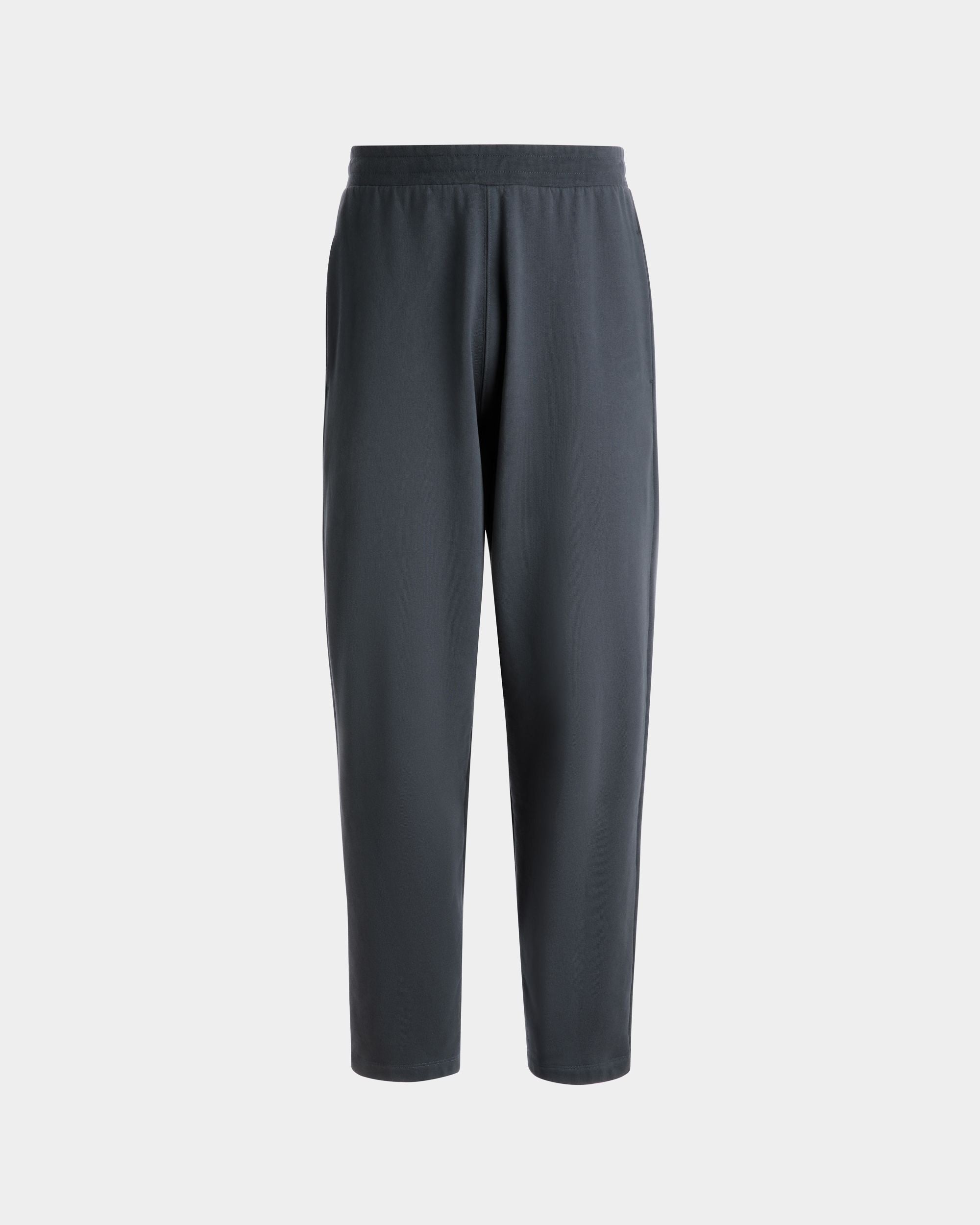 Drawstring Sweatpants In Stone Cotton