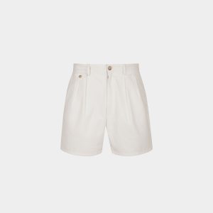 Trousers Trousers In White Cotton