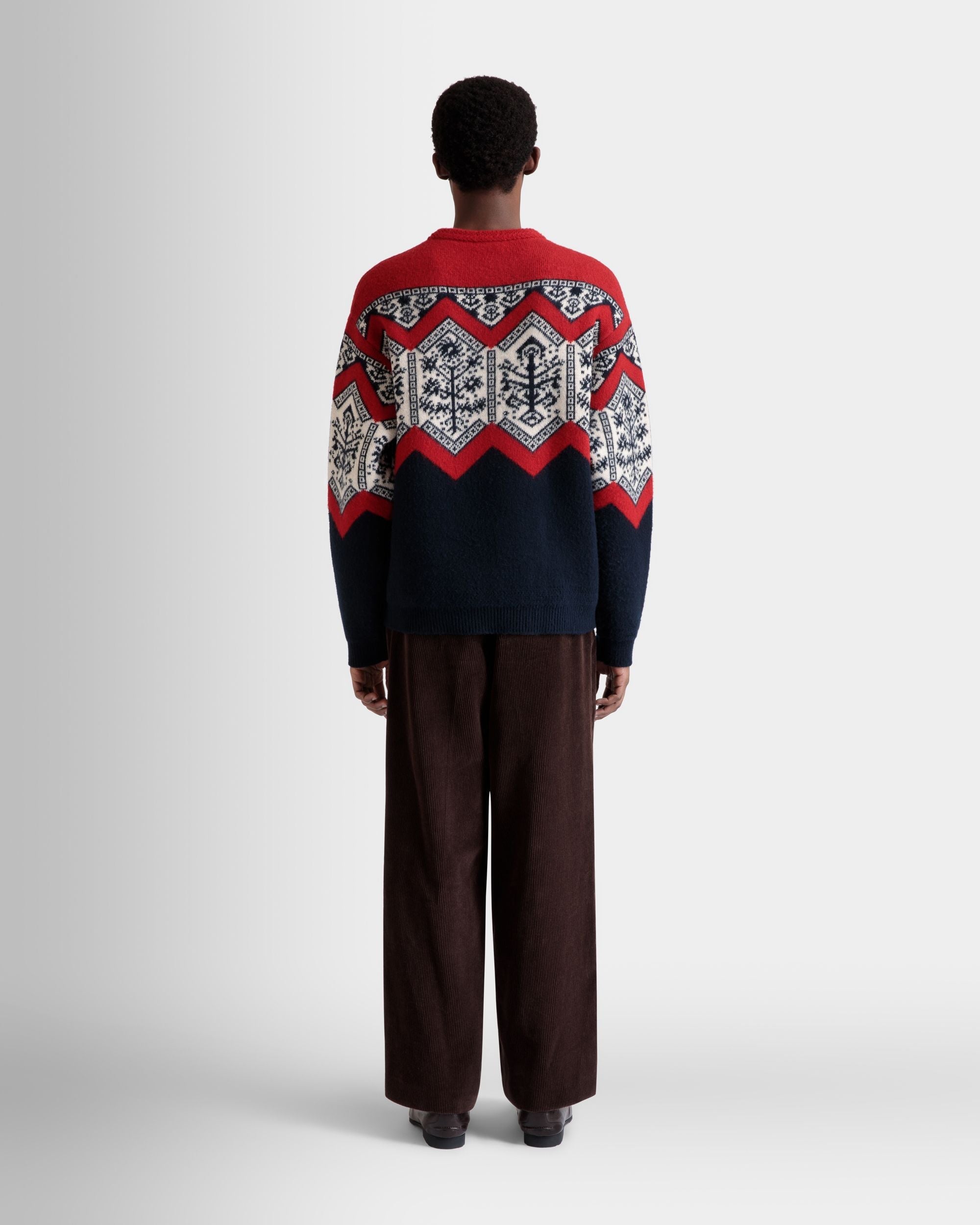 Winter Capsule Pleated Pants in Ebano Cotton Corduroy - Image 6
