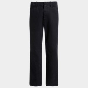 5-Pockets Pants in Navy Blue Cotton