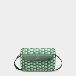 Pennant Crossbody Bag In Green TPU