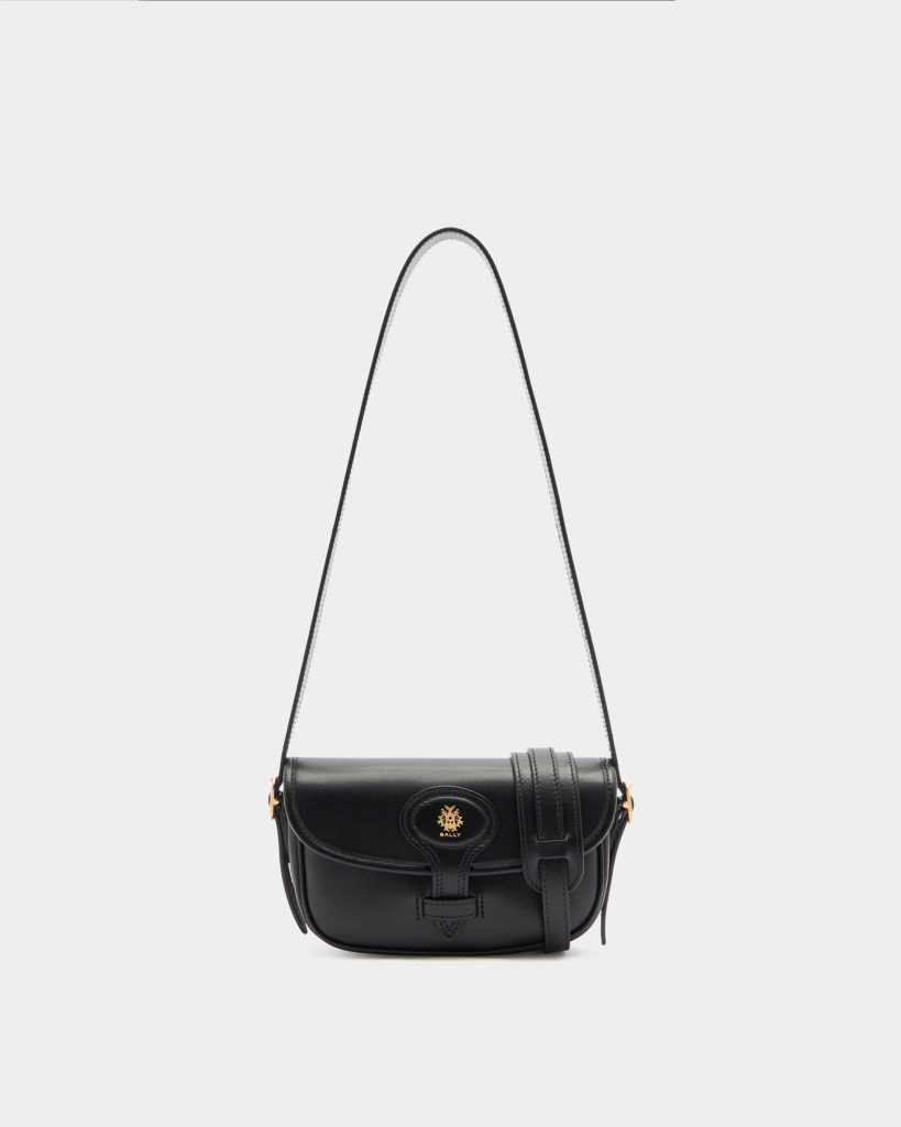 Beckett Minibag in Black Leather