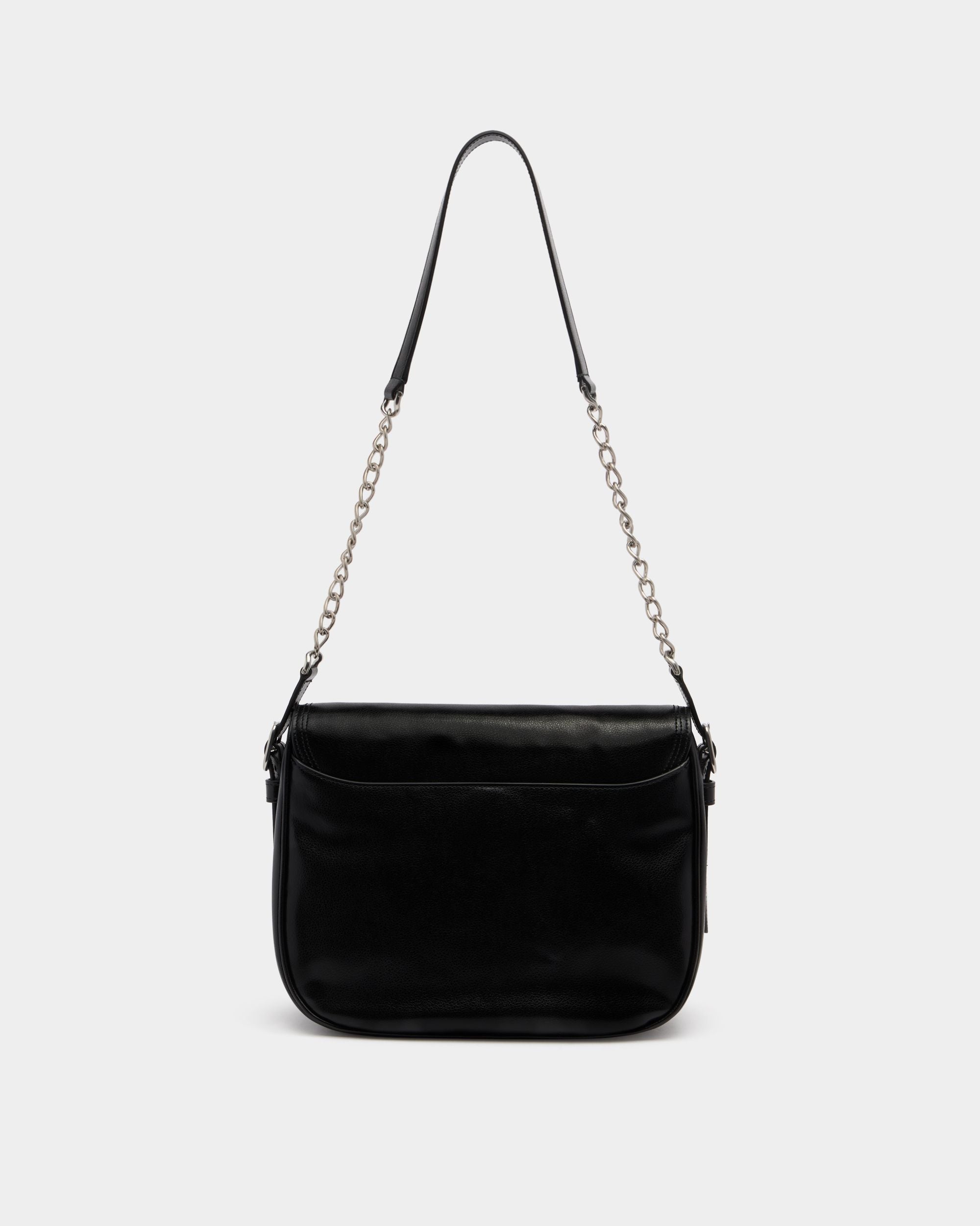 Beckett Soft Crossbody Bag in Black Leather - Image 2