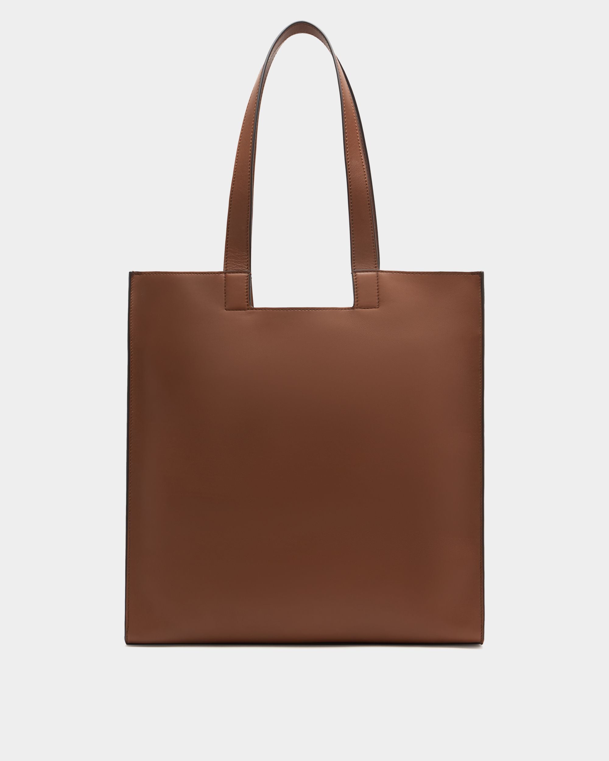Easy Bally Tote Bag in Brown Leather - Image 3