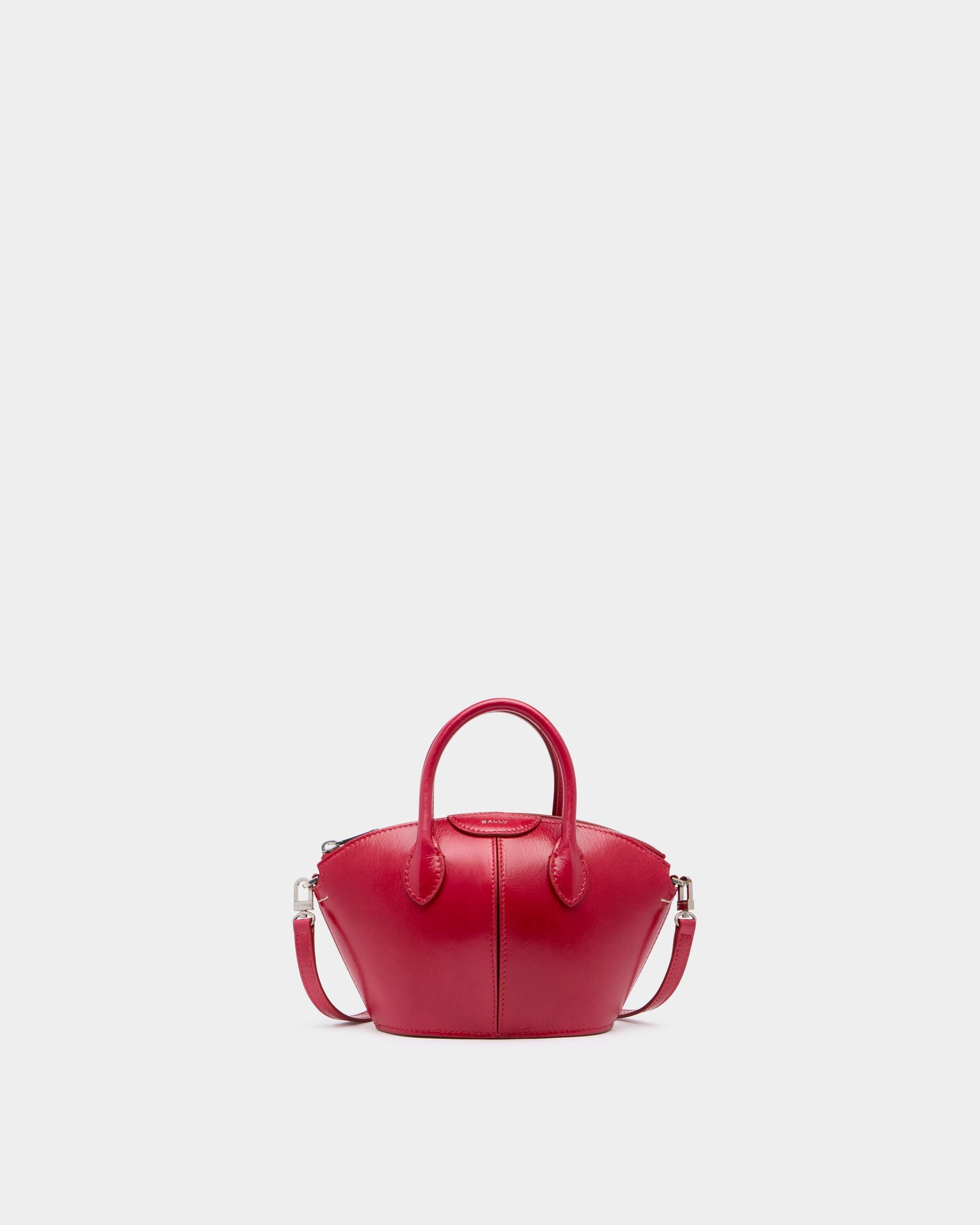 Belle Mini Bag in Red Leather