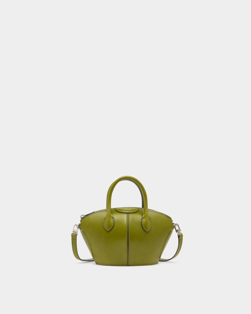 Belle Mini Bag in Matcha Green Leather