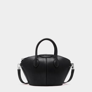 Belle Mini Bag in Black Leather
