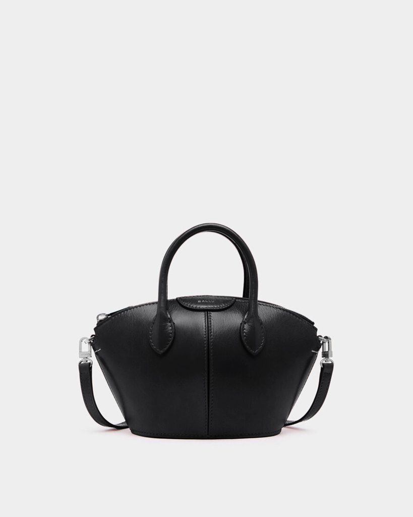 Belle Mini Bag in Black Leather