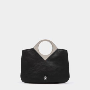 Anni Mini Bag in Black Leather