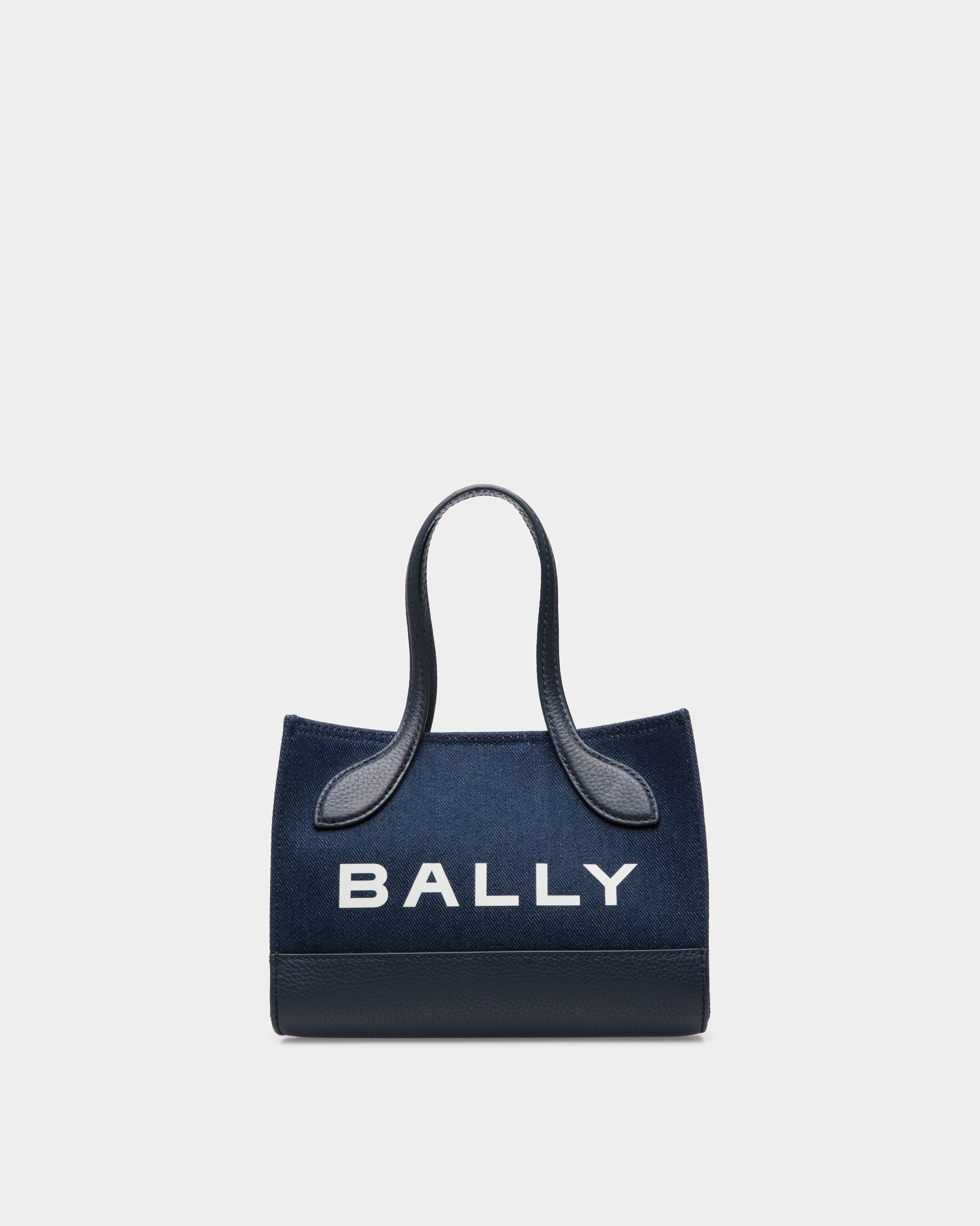 Bar Minibag In Blue Denim