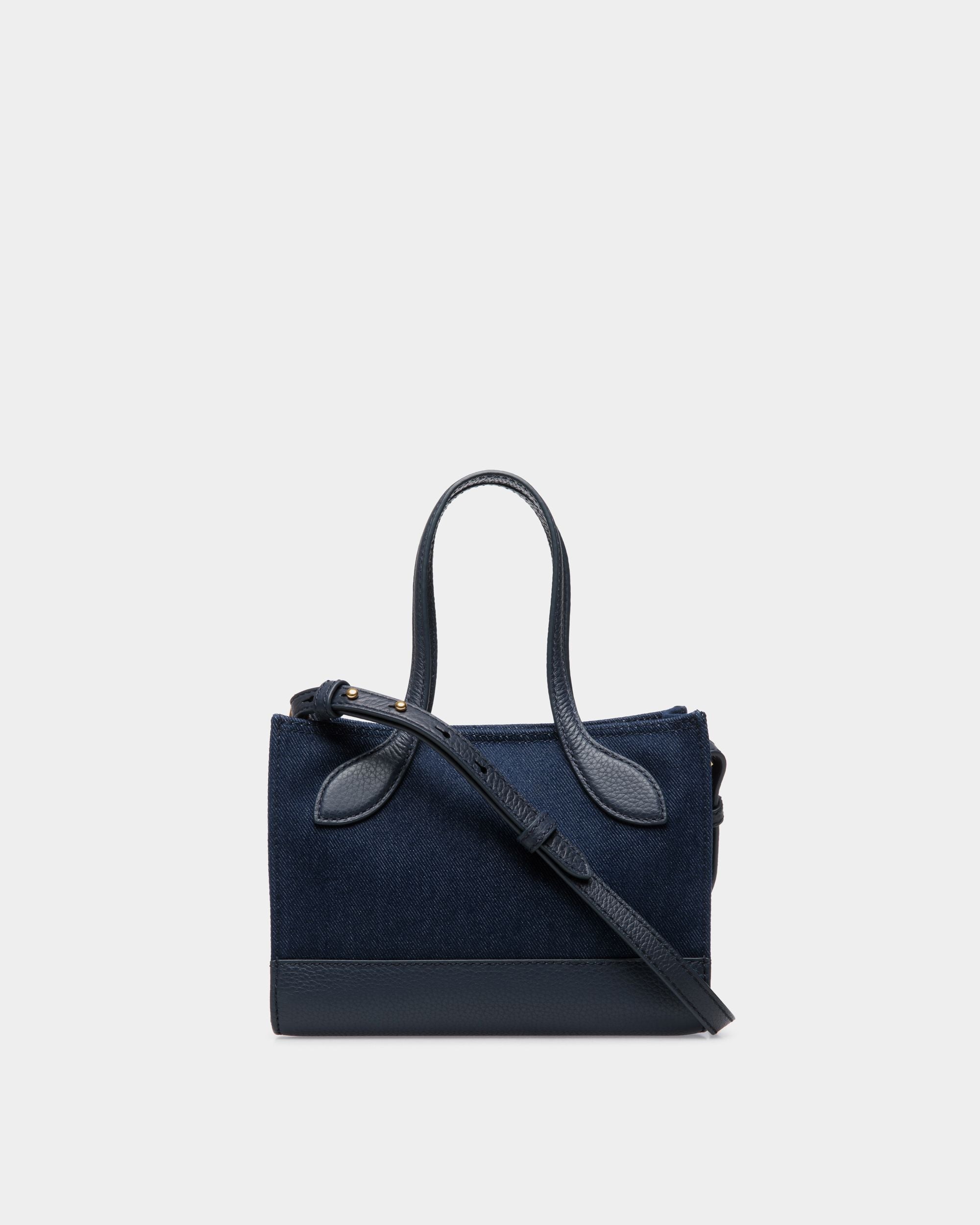Bar Minibag In Blue Denim - Image 2