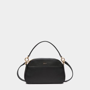 Code Crossbody In Black Leather