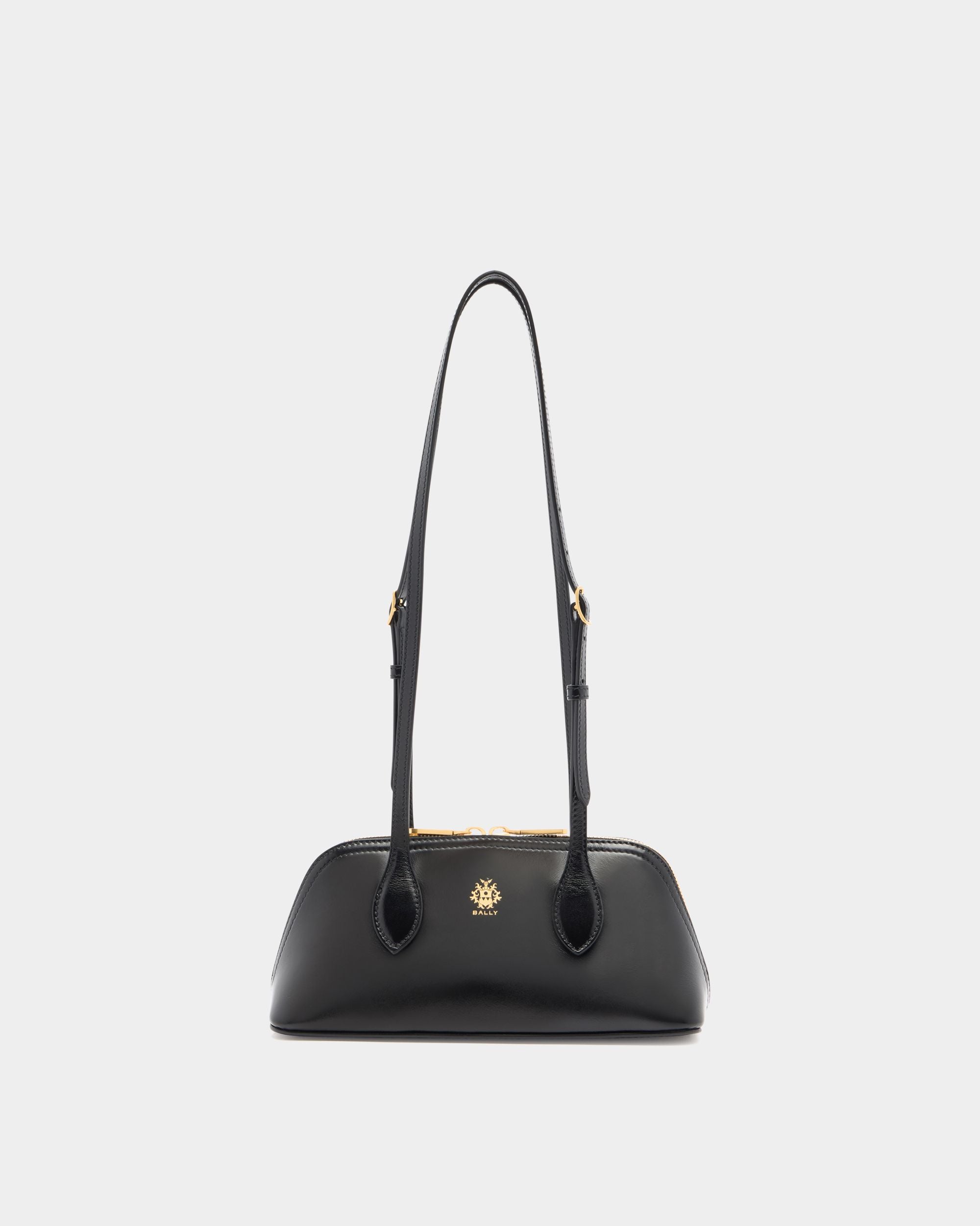 Praline Minibag in Black Leather