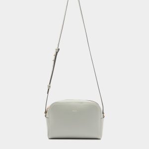 Easy Bally Crossbody Bag in Glacier Grey Leather