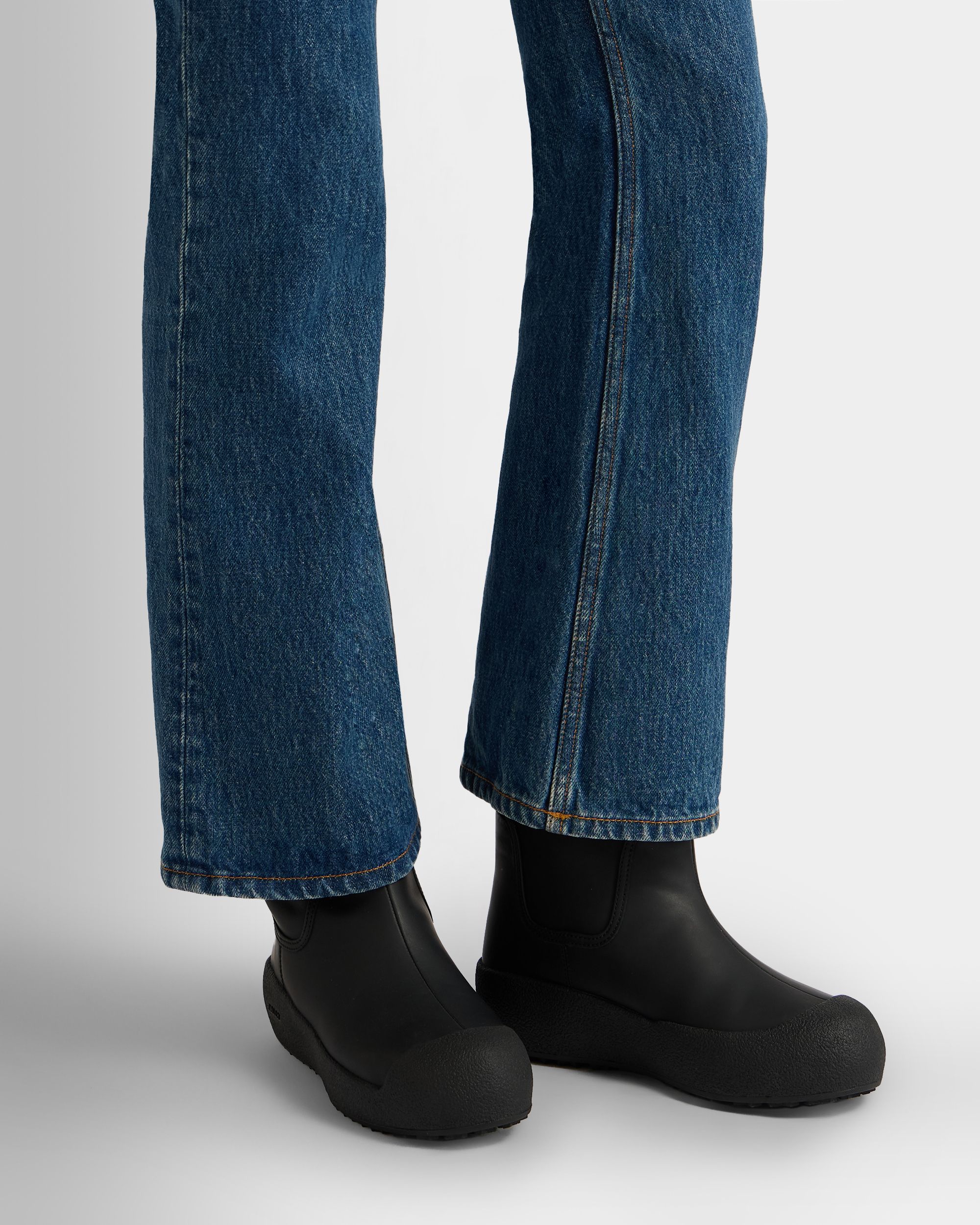 Bally Curling Boot in Black Leather - Image 2