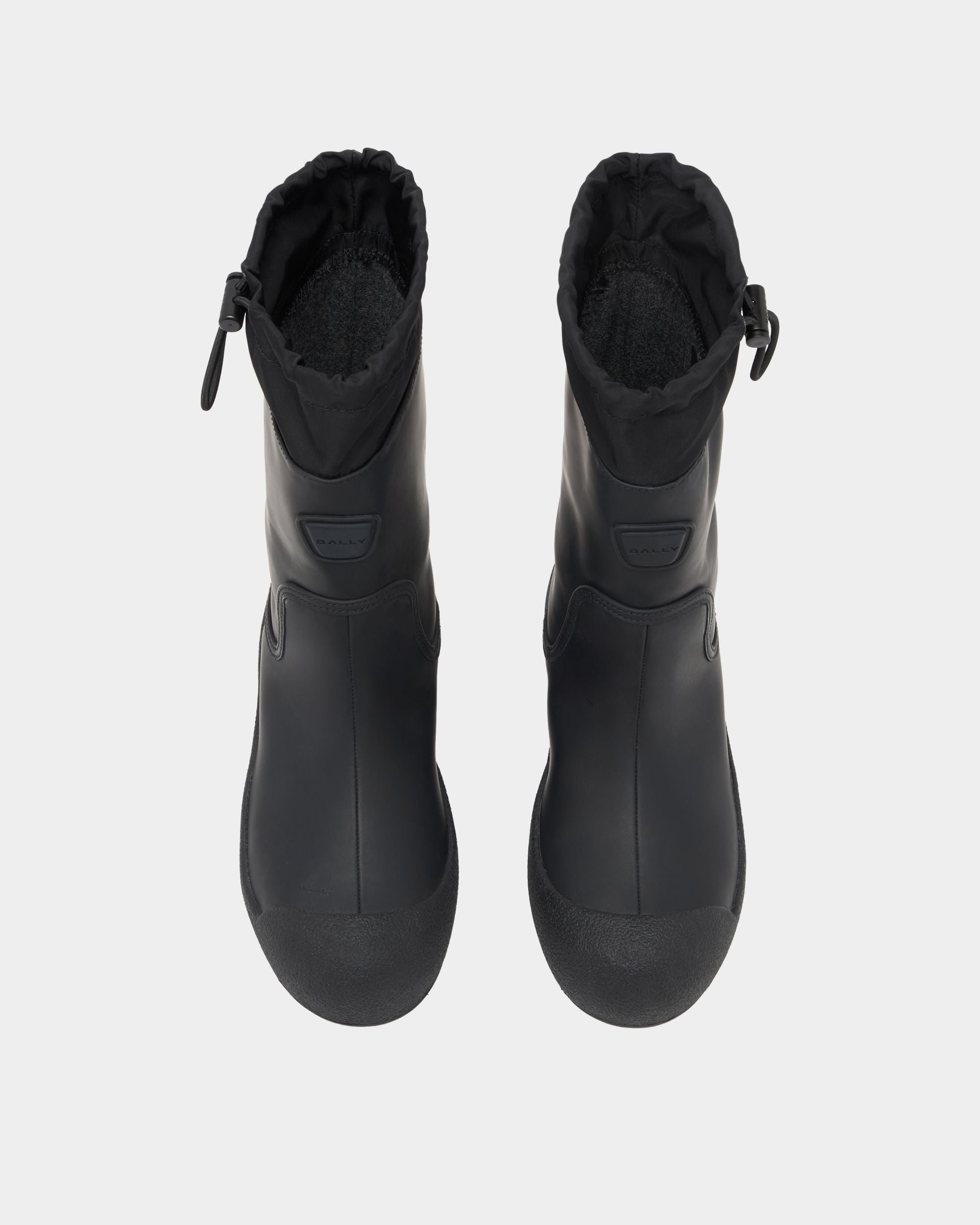 Bally Curling Boot in Black Leather - Image 5