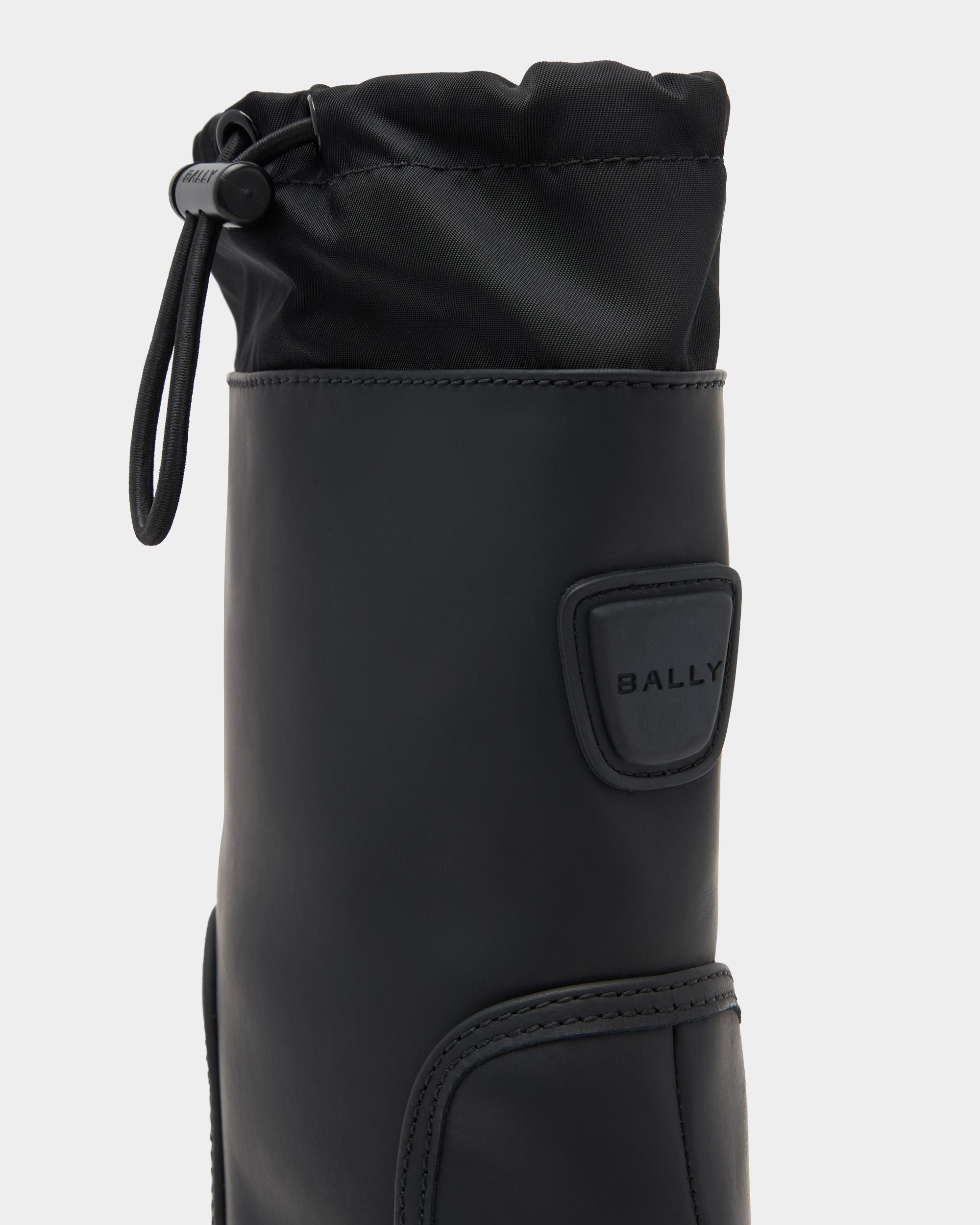 Bally Curling Boot in Black Leather - Image 6