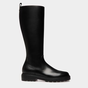 Gusto Boot in Black Leather