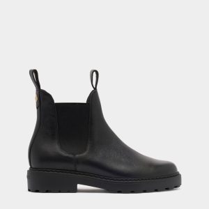 Gusto Boot in Black Leather