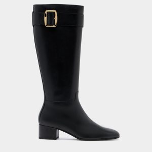 Bally Boucle Boot in Black Leather