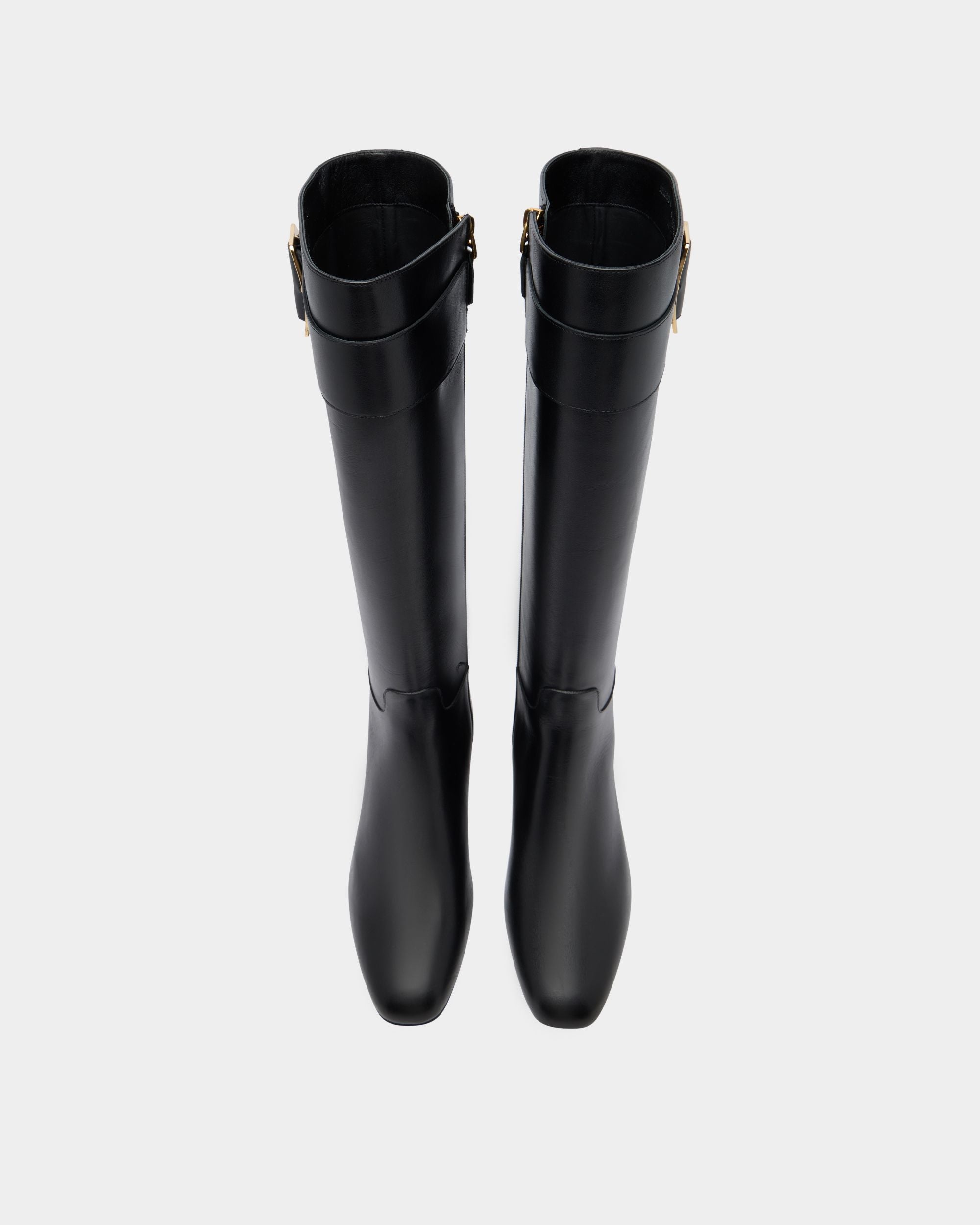 Bally Boucle Boot in Black Leather - Image 5